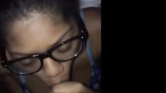 Ebony Amateur Blowjob