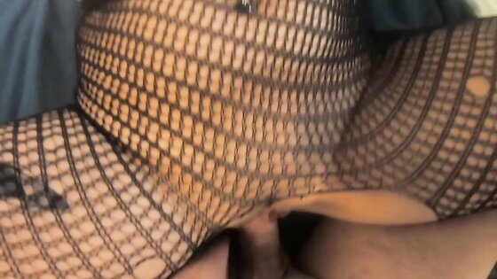 Stepsister's Massive Creampie - Interracial POV