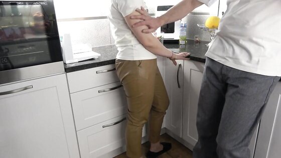 Blonde Babe FMM Threesome with Oral Creampie and Cum Coffee