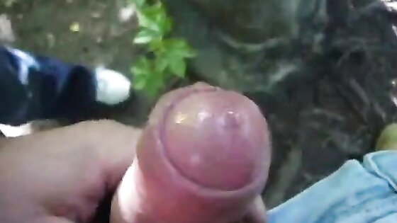 Sucking Black Cock Outdoors