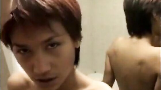 Tiny Thai Amateur Fucked in a Bathroom