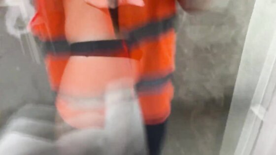Cosplay Housegirl Gets Kinky With Window Cleaner