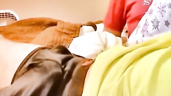 Amateur Girl's Footjob Ends in Double Cumshot