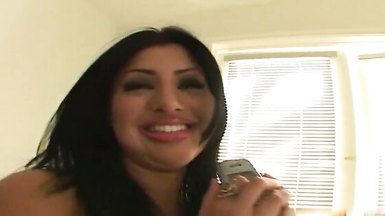 Cute Brunette Whore Blowbang