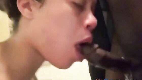 Sucking a Big American Cock Like a Pro