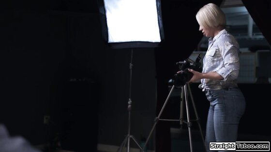 Milf photographer seduced by her client