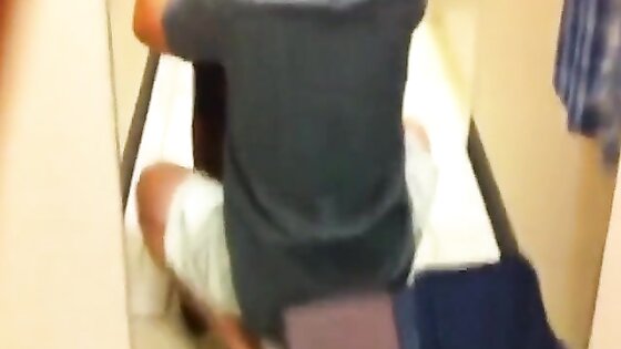 Amateur Anal Hunk Fucks in Dressing Room