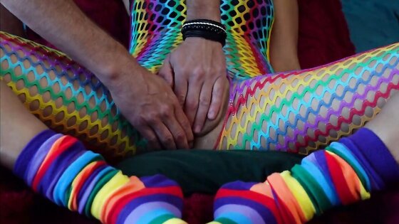 Deep Double Fisting Makes Brunette Moan with Orgasmic Pleasure