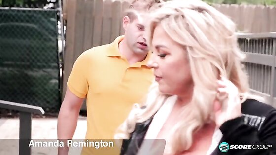 Big Tits Chubby Amanda Remington Pleased By Hard Cock
