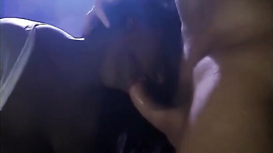 Hairy Stunt Ebony Threesome