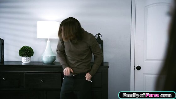 Im caught sniffing my stepaunts panties