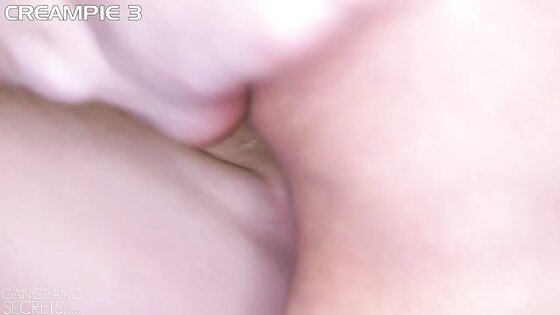 Incredible FIVE nasty creampies, Jess!