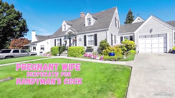 Cute Pregnant Brunette Sucks Fucks And Swallows