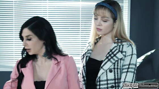 Your secretary is going to lick my pussy