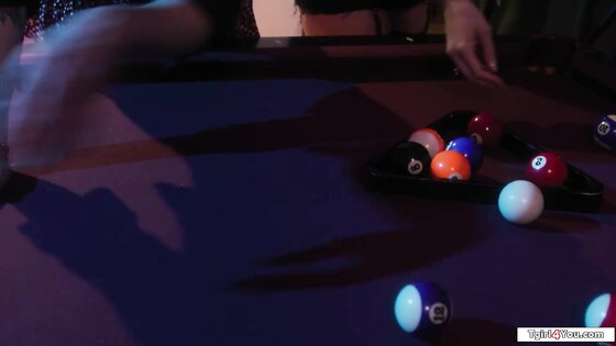 Wanna play a game of strip pool with me?