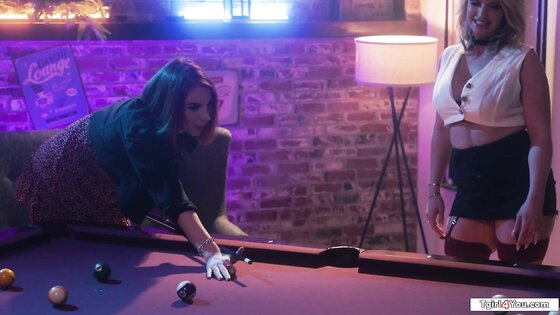 Wanna play a game of strip pool with me?