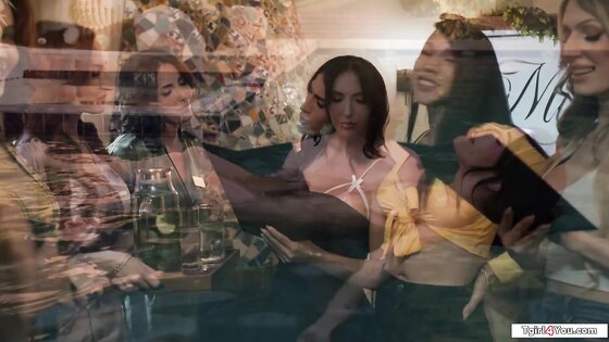 Trans gfs getting sexual release at spa