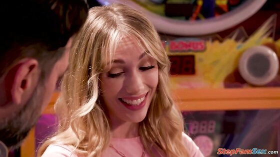 I want to blow my stepdad at the arcade