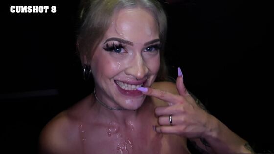 Oh, you're covered in cum alright!