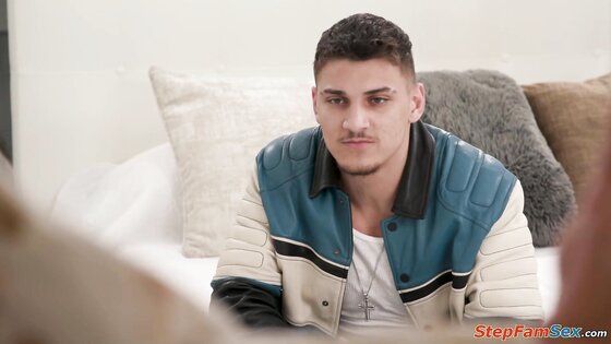 My stepdaughter watches me fuck her bf