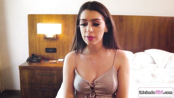 Stepmom licks stepdaughter one more time