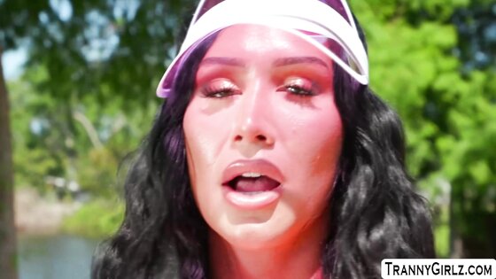 Loving the scene and the anal moment with two TS