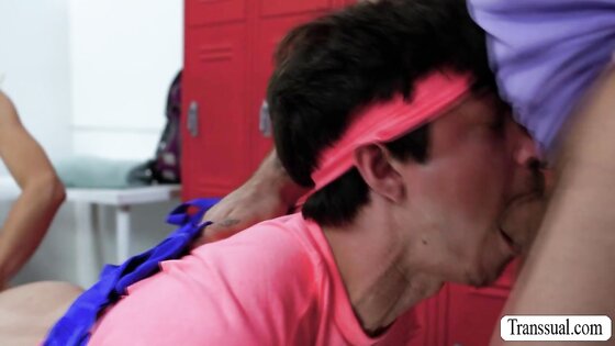 Must Watch this Threesome anal in the gym 2