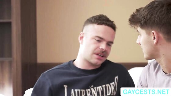 Letting my fresh graduate Twink stepson suck my cock