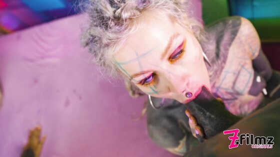 Miss Flora gets lot of pussy and cock