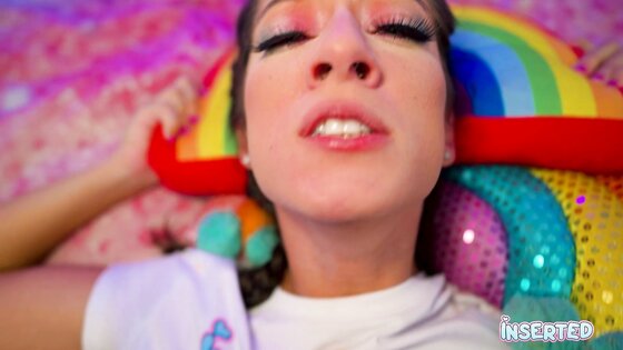 INSERTED Freya Von Doom is a peitte plaything