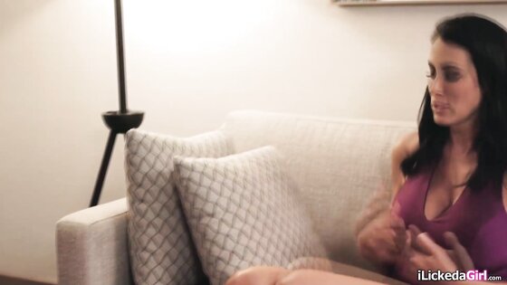 Wife seducing busty lesbian best friend