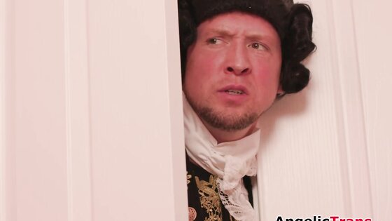 Busty trans princess Aubrey Kate analed