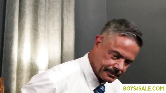 After the auction my Master starts fucking my ass