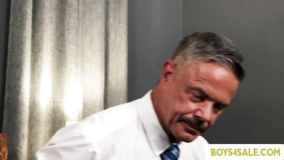 After the auction my Master starts fucking my ass 2