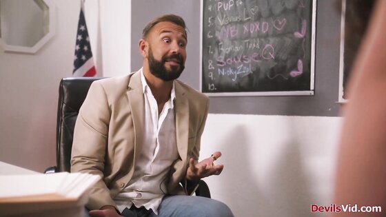 Teacher fucking his lesbian teen student