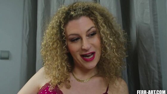 Trans Aunty seduces her niece to have a girl night and have sex FERR-ART