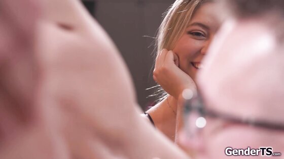 Busty tgirl anal fucks guy ifo his wife