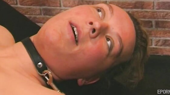 Mean Couple Plays Sub Mature Blonde