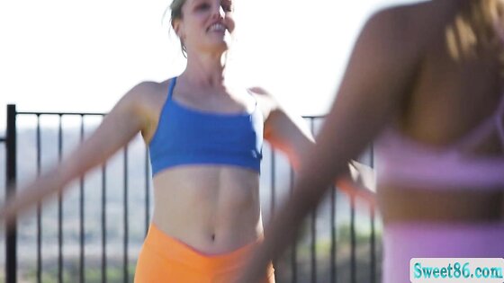 Sitting on the face of my hot and sexy trainer