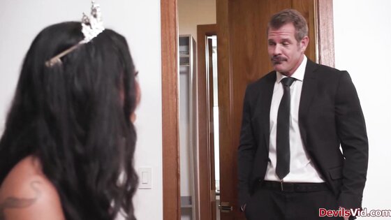 Bride fucked bfs stepdad before wedding