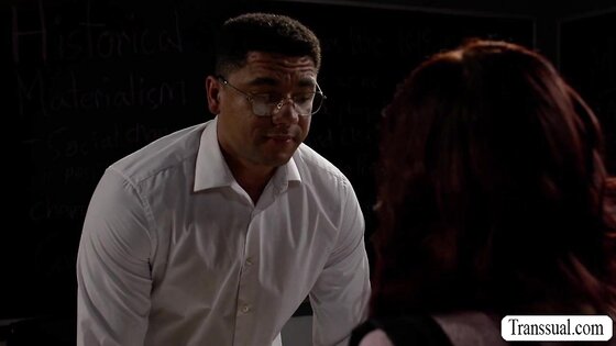 Sucking and riding my pervert teachers dick