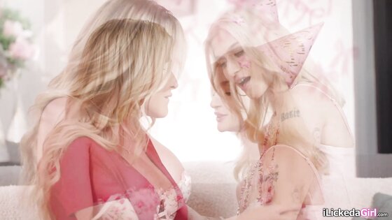 Stepmom squirting on stepdaughters face