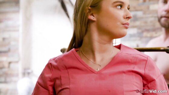 Busty masseuse tit fucking her customer