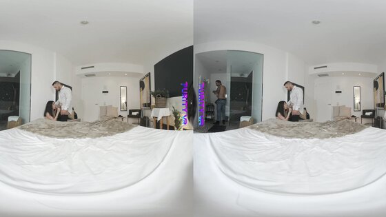 PURITYVR Naughty waiter with Elena Spano