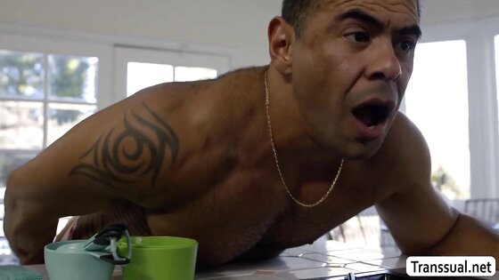 After baking cake fuck my big piece of cake too 2