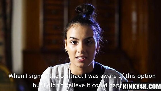 Master Graia Punishes Brunette Slave