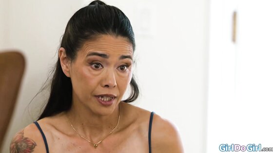 Three teens lick the milf to get the job