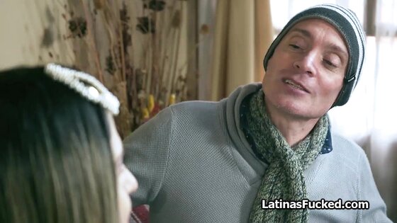 Wifes not home time to fuck this spicy big tit Latina