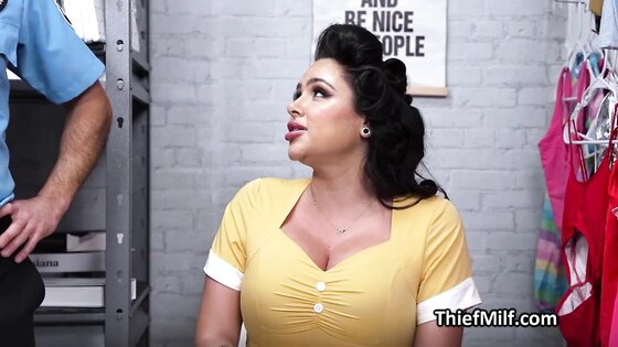 Her massive tits n ass can get her out of anything