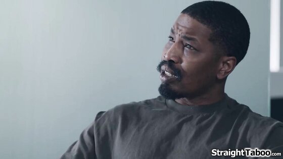 Black stepdaddy gives me an ass spanking